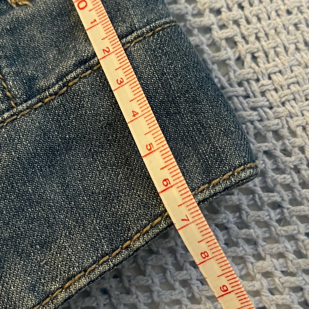 Denim Ruffle Jacket - Picture 13 of 13